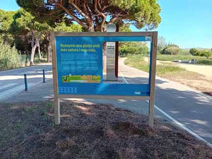 Cartel oficial obra pblica cartel senalizacion rural